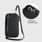 Travel Wallet Passport Card Holder Crossbody Shoulder Organizer Bag Abroad Ticket Document Protection Cover Hanging Neck Pouch - Image 4