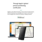 Wallet Tracker Card Wireless Charging Tracking Location Gps Locator Smart Tag For Iphone Apple Device Find My Airtag GPS Locator - Image 5
