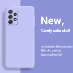 Liquid Silicone Case for Samsung Galaxy A52 A72 A13 A23 A33 A53 A73 A04 A04E A14 A15 A24 A25 A34 A35 A55 A54 A22 A32 5G Cover - Image 7