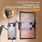 Aluminum alloy turntable stand, mechanical arm, universal cantilever, universal metal desktop computer stand, iPad - Image 4