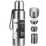 2000ml/67oz Large Capacity Thermos Flask Stainless Steel Hot and Cold Insulated Kettle Tea and Coffee Insulated Travel Mug