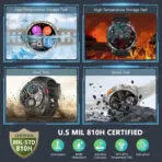 2026 New T-Rex3 Pro 1100mAh Battery Smart Watch GPS path 5ATM Waterproof Sports Run tracker Outdoors Compass Military Smartwatch - Image 5