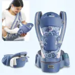 Newborn Ergonomic Baby Carrier Backpack Infant Baby Hipseat Carrier Front Facing Ergonomic Kangaroo Baby Wrap Sling Travel - Image 12