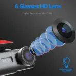 Dash Cam 4K UHD Recording Car Camera DVR Night Vision Video Recorder Built-In Wi-Fi Support GPS 24H Parking - Image 6
