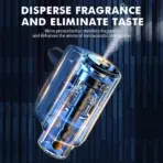 Smart Car Air Aromatherapy Diffuser Fragrance Car Air Fresheners With Three Adjustable Humidifier Essential Oil Diffuser - Image 3