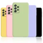 Liquid Silicone Case for Samsung Galaxy A52 A72 A13 A23 A33 A53 A73 A04 A04E A14 A15 A24 A25 A34 A35 A55 A54 A22 A32 5G Cover