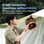 20000mAh Outdoor Camping Fan 6 in 1 Portable Rechargeable Wireless Tent Ceiling Fan with LED Light Camping Air Circulator - Image 4
