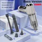Car Vacuum Cleaner Wireless 95000PA Strong Suction Vacuum Cleaner Portable Handheld Vacuum Cleaner Blower 2in1 for Car Home - Image 8