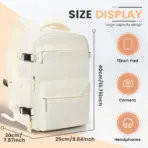 Ryanair 40x30x20 Cabin Bag Men Air Vacuum Compression Backpack Hand Luggage Laptop Backpack,42x29x15 Vacuum Clothing Storage Bag - Image 7