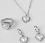 LATS 3 Pcs/Set Round Pearl Pendant Necklace For Women Exquisite Fashion Rhinestone Double  Earring Wedding Jewelry Set Gift - Image 11