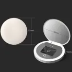 Multifunctional Makeup Mirror, LED & UV Visual Function, Portable Sunscreen Detector - Image 7