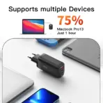 Essager 65W GaN USB Type C Charger For Laptop PPS 45W 25W Fast Charge For Samsung Xiaomi Realme mobile iPhone15 14 13 Pro Phone - Image 3