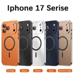 Aluminum Metal Frame Magnetic Case For iPhone 13 12 14 15 16 17 18 Pro Max For Magsafe Wireless Charging Lens Film PC Back Panel - Image 6