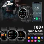 MEVADEN 1.39 inch HD Bluetooth Call Smart Watch Men Sports Fitness Tracker Heart Monitor 400mAh Smartwatch For Android IOS MD56 - Image 4