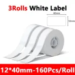 Marklife P15 Mini Portable Label Printer Smart Pocket Printer Thermal Adhesive Sticker Labeling Machine OT 3PK Label Paper NoInk - Image 13