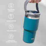 Tyeso 1200ML Vacuum Flasks Stainless Steel Coffee Cup Cold Hot Double-layer Insulated Tumbler Thermo Water Bottle Car Travel Mug - Image 5