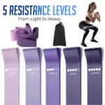 5PCS Professional Resistance Bands Rubber Loop Bands Strength Training Workout Expander Yoga Gym Equipment Elastic Rubber Loop