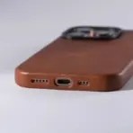 Luxury Business Retro Leather Magnetic Case For iPhone 17 Pro Max 16 Plus 15 14 13 MagSafe Alloy Lens Wireless Charging Cover - Image 6