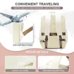 Cabin Airplane Travel Backpack 40x30x20, Hand Luggage Cabin Backpack Wizzair 40x30x20 Carry-Ons Men Women 15.6 inch Laptop Bags - Image 5