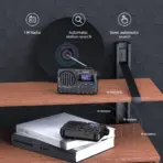 MLOVE BV800 Super-Portable Bluetooth Speaker with FM Radio,LCD Screen Display, Antenna, AUX Input, USB Disk, TF Card, MP3 Player - Image 5