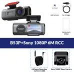 Dash Cam 4K UHD Recording Car Camera DVR Night Vision Video Recorder Built-In Wi-Fi Support GPS 24H Parking - Image 8