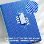 TPE Balance Pad Non-Slip Thickened High Rebound Foam Mat for Core Stability Yoga Fitness Training 50x40cm - Image 2