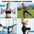 5PCS Professional Resistance Bands Rubber Loop Bands Strength Training Workout Expander Yoga Gym Equipment Elastic Rubber Loop - Image 6