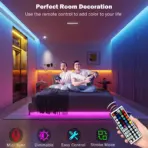 RGB Led Strip Lights 5m 10m 20m 30m Led Room Light with APP Control Flexible Ribbon Luces Led Tape for Room Bedroom Decoration - Image 3