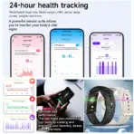 2026New No Screen Smart Watch Men Woman Sports Outdoors Fitness Heart Rate Monitor IP68 Waterproof Call Reminder Smart Wristband - Image 3