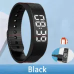 2026 Outdoor Smartwatch Sports Bracelet Vibration Alarm Clock Reminder Sleep Monitoring 24 Hours Pedometer Rechargeable Bracelet - Image 7