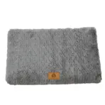 3D Foam Pet Bed With Removable Washable Faux Fur Cover Orthopedic Waterproof Dog Bed For Crate Anti-Slip Bottom Dog Bed - Image 9
