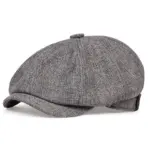 Men Casual Newsboy Hat Spring Autumn Retro Beret Hats Wild Casual Hats Unisex Wild Octagonal Cap for Men Street Caps Gorras - Image 6