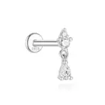Aide Moissanite Diamond Stud Earrings for Women Orginal 925 Sterling Silver Screw Back Women Flat Back Moissanite Earring Jewel - Image 26