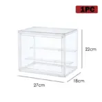New Large Capacity Storage Box Organizer for Figures Acrylic Box Clear Blind Box Showcase Makeup Organizer for Bag - Image 14