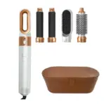 5 in 1 Hair Dryer Hot Comb Set Professional Curling Iron Hair Straightener Styling Tool For Professional Hair Dryer Household - Image 10