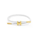 Versatile And Atmospheric H-Shaped Buckle Stainless Steel Rope Bracelet Adjustable Bracelet Titanium Steel Waterproof for Men - Image 4