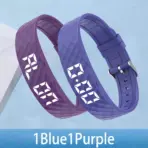 2026 Outdoor Smartwatch Sports Bracelet Vibration Alarm Clock Reminder Sleep Monitoring 24 Hours Pedometer Rechargeable Bracelet - Image 26