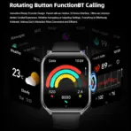 New For OPPO Ultra Thin Smart Watch Men AMOLED HD Screen Always Show Time Heart Rate Bluetooth Call Sports Waterproof Smartwatch - Image 6