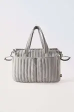 Solid Diaper Bag Fashion Waterproof Multi-functional Diaper Backpack Nursing Changing Bag for Baby Large Stylish Bag - Image 7