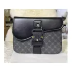 Fashionable Jacquard Pattern Men's Crossbody Bag High-End Casual Shoulder Bag for Commuting Business Waterproof Daily Sling Bag - Image 8