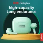 Lenovo LP40 Pro Bluetooth V5.3 Earphones Anti-sweat Lightweight Headphones Compatible With Smart Phone Laptop Computer Earbuds - Image 4