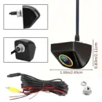 Universal AHD CVBS 170° Fisheye Car Rearview Camera, HD Night Vision Waterproof Reverse Backup Lens with Korean-Style Screw - Image 6