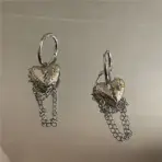 Y2K Irregular Liquid Earrings for Women Silver Color Hip-Hop Punk Fashion Geometric Earring Clip Girl 2024 Trendy Party Jewelry - Image 10
