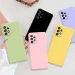 Liquid Silicone Case for Samsung Galaxy A52 A72 A13 A23 A33 A53 A73 A04 A04E A14 A15 A24 A25 A34 A35 A55 A54 A22 A32 5G Cover - Image 2