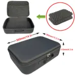 Hard Storage Box DIY Foam Shockproof Customized Travel Bag Zipper Box Case Camera Collection Bag For Outdoor Tool Accessories - Image 41
