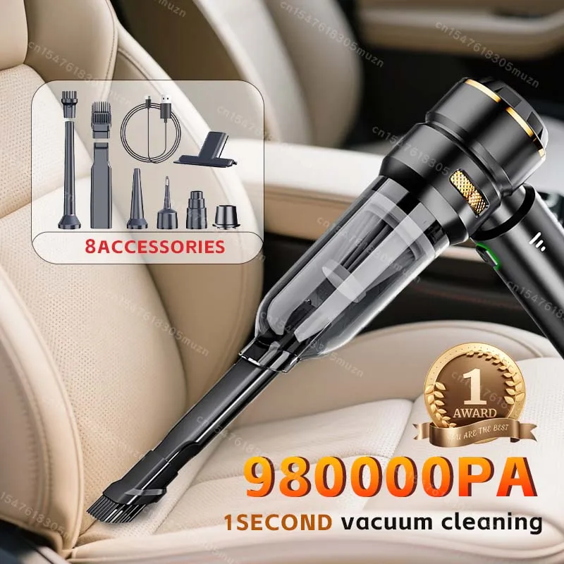 Scd9c72e73be04bf09597c25617681f9b1.webp Car Vacuum Cleaner High Power Portable Handheld Wireless Brushless Motor Cleaning Machine Powerful Air Duster for Home Appliance - Image 1