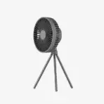 HOMEFISH Portable Rechargeable Camping Fan 4000mAh 10000mAh Wireless Ceiling Desktop Fan with Power Bank LED Light - Image 7