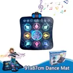 Kids Electronic Dance Mat Dancing Blanket Double Players Mode with 9 Levels Kid Floor Music Blanket Educational Toys Kids Gifts - Image 18