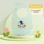 Waterproof Baby Bibs Baby Stuff Cute Cartoon Animal Printed Kids Bib Girl Boy Adjustable Soft Silicone Bib Baby Feeding Stuff - Image 8