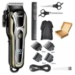 Kemei PG1990A Rechargeable Hair Clipper or Limit Combs Professional Cordless Men Hair Trimmer Men's Hair Cutting Machine Barber - Image 12